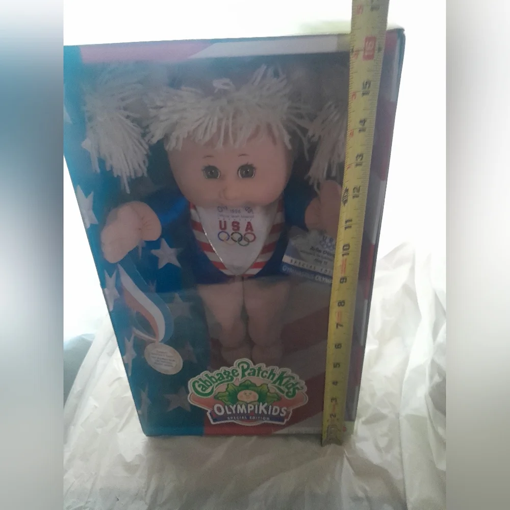 New Cabbage Patch Kid (OlympiKids Special Edition Doll) New In Box Vintage 1996